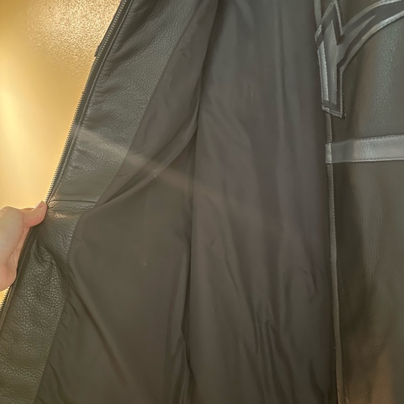 Alpinestars Gray and Black Bomber Jacket - Picture 3 of 4